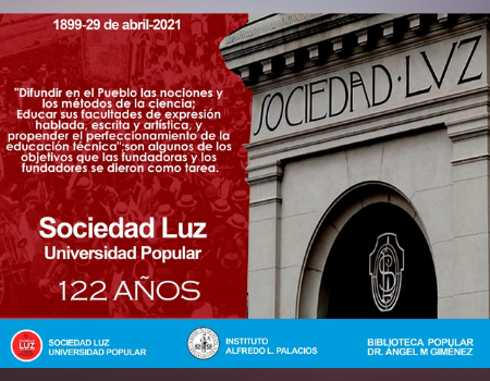 122 años de la Sociedad Luz.