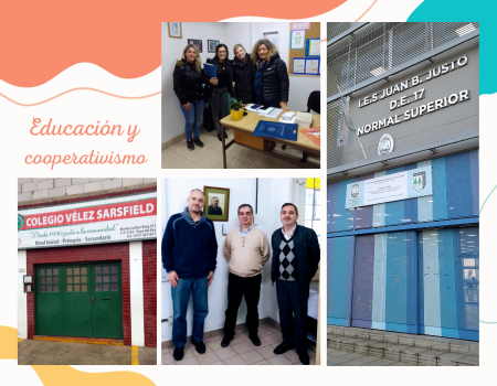 El Hogar Obrero entregó material pedagógico e histórico sobre cooperativismo a instituciones educativas
