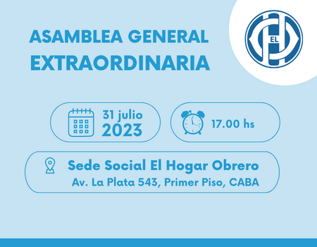 Convocatoria a Asamblea General Extraordinaria