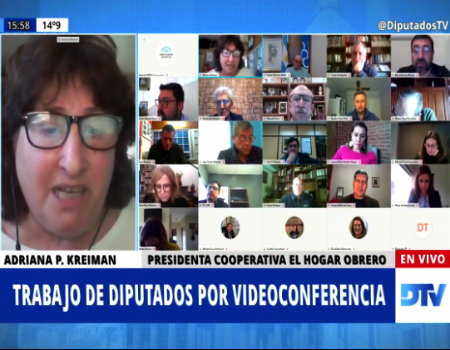 La Presidenta de EHO Adriana Kreiman expuso sobre el rol fundamental del cooperativismo en la economía post pandemia