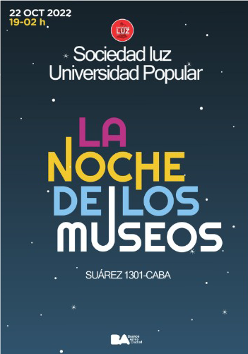 La Sociedad Luz participará de La Noche de los Museos 2022