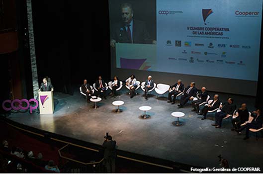 EHO participó de la V Cumbre Cooperativa de las Américas