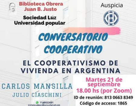 El cooperativismo de vivienda en Argentina