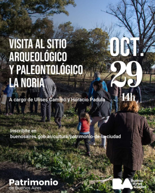 Visita al sitio arqueológico y paleontológico La Noria