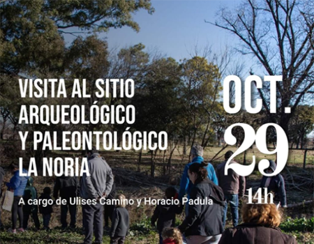 Visita al sitio arqueológico y paleontológico La Noria