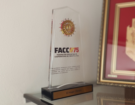 La Federación Argentina de Cooperativas de Crédito celebró su 75º Aniversario y distinguió a El Hogar Obrero