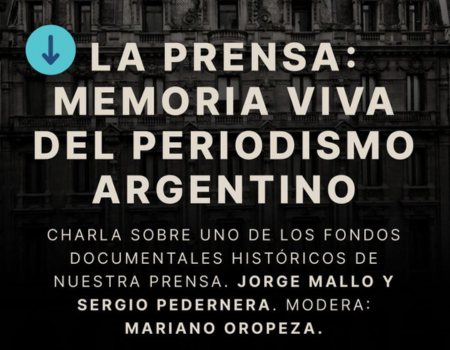 Charla sobre el Archivo del Diario La Prensa en la Casa de la Cultura