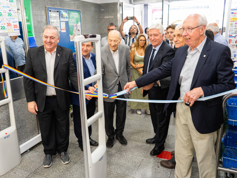 Acto inaugural de Supercoop Caballito